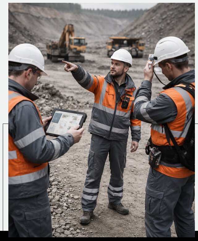 Система контроля персонала для горнодобывающей отрасли в Дмитрах