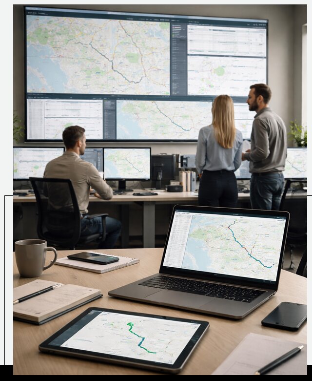 Трекинг грузов и Fleet Management, мониторинг автопарка в Дмитрах