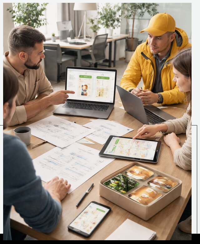 Разработка агрегатора доставки еды в Дмитрах от 16080 р., АвикейДмв