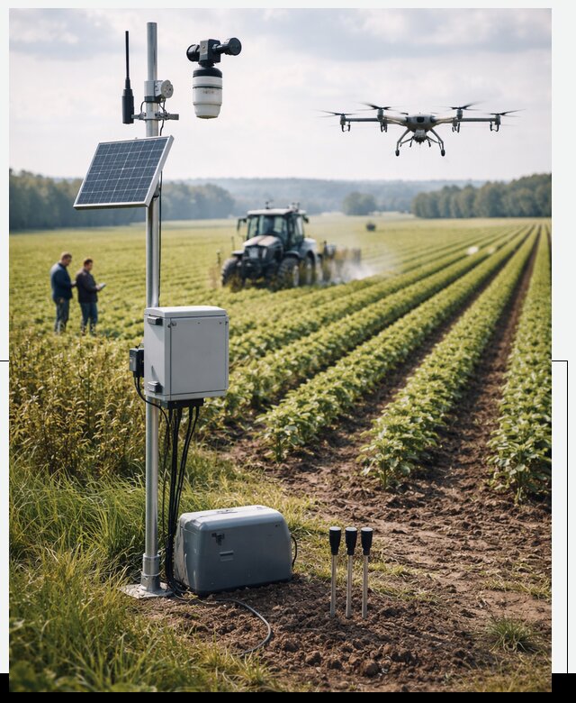 Разработка IoT мониторинга полей в Дмитрах от 9112 р. | АвикейДмв