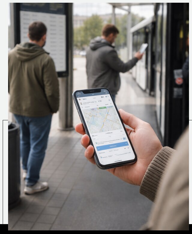 Мобильное приложение для пассажиров в Дмитрах с оплатой и расписанием